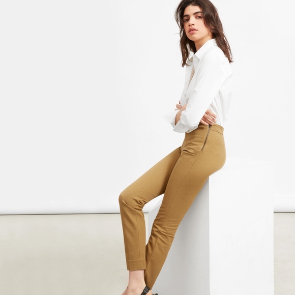 Everlane Pants - Everlane The Side-Zip Work Pant Ochre